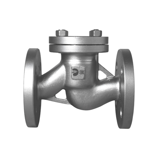 Обратный клапан фланцевый подъемный, AISI304 DN32 (1_1/4") (CF8) PN40