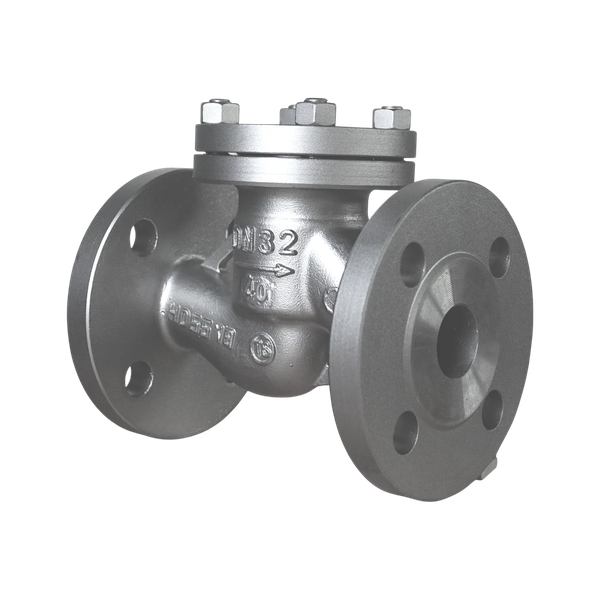Обратный клапан фланцевый подъемный, AISI304 DN32 (1_1/4") (CF8) PN40