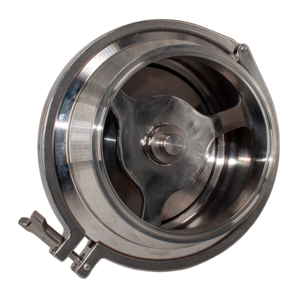 Обратный клапан Clamp DIN32676 нержавеющий, AISI304 DN 150, (CF8), PN8