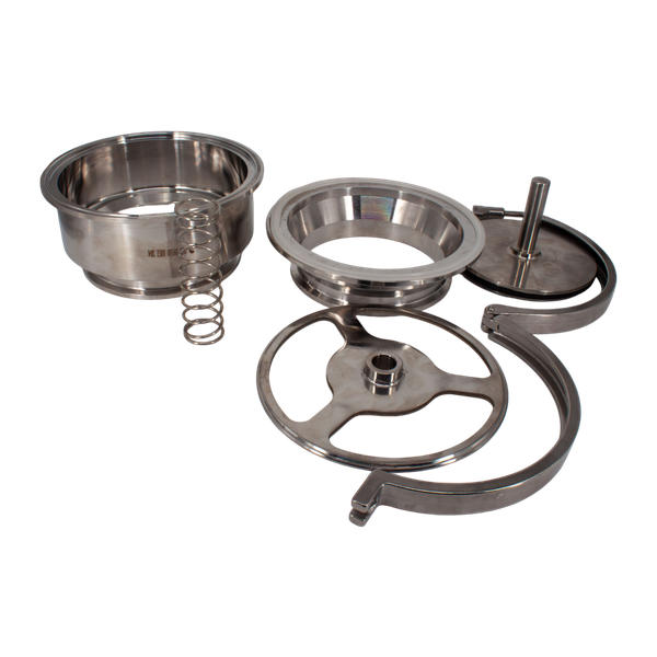 Обратный клапан Clamp DIN32676 нержавеющий, AISI304 DN 150, (CF8), PN8