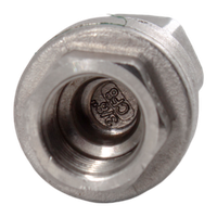 Обратный клапан муфтовый прямой нержавеющий, AISI304 DN10 (3/8"), (CF8), PN64