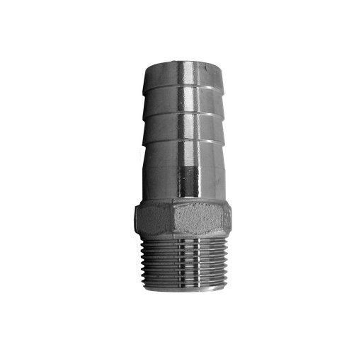 Штуцер елочка нержавеющий, AISI304 DN15 x 15mm (1/2" x 15mm), (CF8), PN16