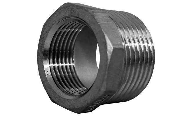 Футорка нержавеющая, AISI304 DN20 x DN15 (3/4" x 1/2"), (CF8), PN16