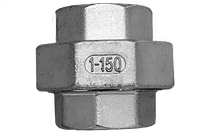Американка вр/вр нержавеющая, AISI304 DN25 (1"), (CF8), PTFE, PN16