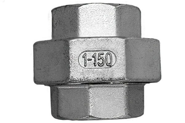 Американка вр/вр нержавеющая, AISI304 DN25 (1"), (CF8), PTFE, PN16
