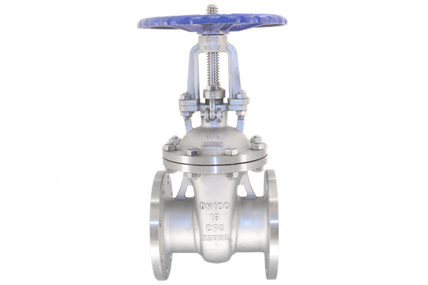 Задвижка клиновая фланцевая нержавеющая, AISI304 DN 100 (4"), (CF8), PN16