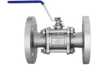 Кран шаровый фланцевый трехсоставной нержавеющий (3PC), AISI304 DN32 (1_1/4"), (CF8), PN16