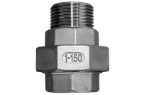 Американка нр/вр нержавеющая, AISI316 DN25 (1"), (CF8), PTFE, PN16