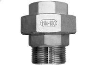 Американка нр/вр нержавеющая, AISI316 DN32 (1_1/4"), (CF8М), PTFE, PN16