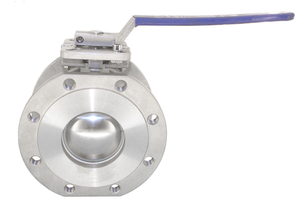 Кран шаровый межфланцевый нержавеющий (1PC), AISI304 DN 125 (5"), (CF8), PN16