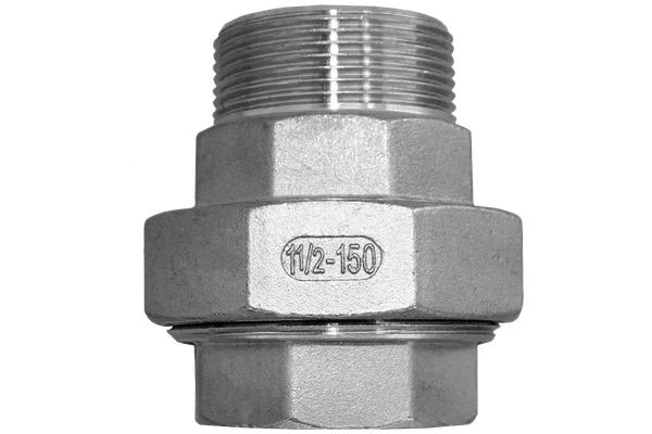 Американка нр/вр нержавеющая, AISI304 DN40 (1_1/2"), (CF8), PTFE, PN16