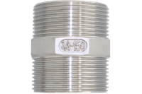 Ниппель резьбовой нержавеющий, AISI304 DN20 (3/4"), (CF8), PN16