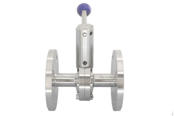 Затвор дисковый фланцевый нержавеющий, EPDM, AISI304 DN65 (2_1/2"), (CF8), PN8