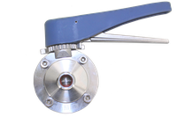 Затвор дисковый приварной нержавеющий, AISI304 DN15 (1/2"), (CF8), PN8