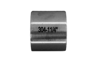 Муфта нержавеющая, AISI304 DN32 (1_1/4"),  (CF8), PN16