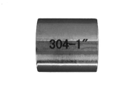 Муфта нержавеющая, AISI304 DN25 (1"), (CF8), PN16