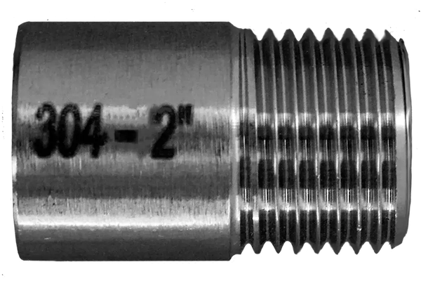 Ниппель приварной нержавеющий, AISI304 DN50 (2"), (CF8), PN16