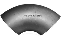 Отвод приварной нержавеющий, AISI304 88,9 * 3, (CF8), PN16
