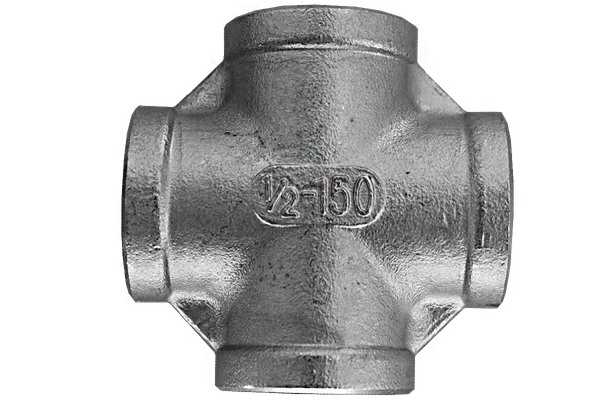 Крестовина нержавеющая, AISI304 DN15 (1/2"), (CF8), PN16