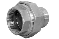 Американка нр/вр нержавеющая, AISI304 DN40 (1_1/2"), (CF8), PTFE, PN16