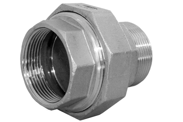 Американка нр/вр нержавеющая, AISI304 DN40 (1_1/2"), (CF8), PTFE, PN16