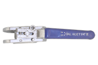 Кран шаровый межфланцевый нержавеющий (1PC), AISI304 DN32 (1_1/4"), (CF8), PN16