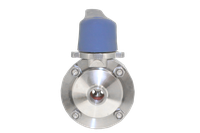Затвор дисковый приварной нержавеющий, AISI304 DN15 (1/2"), (CF8), PN8
