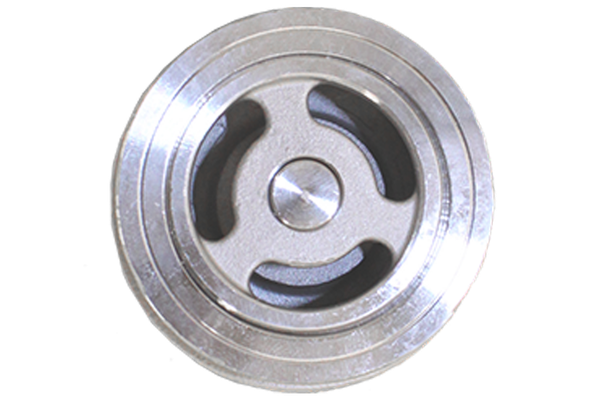 Обратный клапан межфланцевый тарельчатый нержавеющий, AISI304 DN15 (1/2"), (CF8), PN40