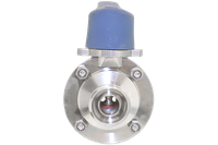 Затвор дисковый резьбовой нержавеющий, AISI304 DN20 (3/4"), (CF8), PN10