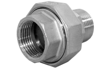 Американка нр/вр нержавеющая, AISI316 DN25 (1"), (CF8М), PTFE, PN16