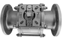 Кран шаровый фланцевый трехсоставной нержавеющий (3PC), AISI304 DN 150 (6"), (CF8), PN16