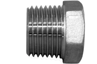 Заглушка Н/Р 6-ти гранная нержавеющая, AISI304 DN15 (1/2"), (CF8), PN16