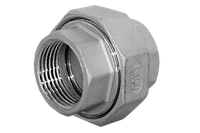 Американка вр/вр нержавеющая, AISI304 DN25 (1"), (CF8), PTFE, PN16