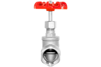 Вентиль запорный муфтовый нержавеющий, AISI304 DN25 (1"), (CF8), PN14