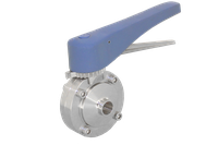 Затвор дисковый приварной нержавеющий, AISI304 DN15 (1/2"), (CF8), PN8