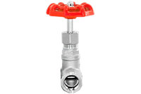 Вентиль запорный муфтовый нержавеющий, AISI304 DN15 (1/2"), (CF8), PN14