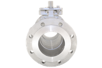 Кран шаровый фланцевый двусоставной нержавеющий (2PC), AISI304 DN 125 (5"), (CF8), PN16