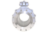 Кран шаровый фланцевый двусоставной нержавеющий (2PC), AISI304 DN 200 (8"), (CF8), PN16