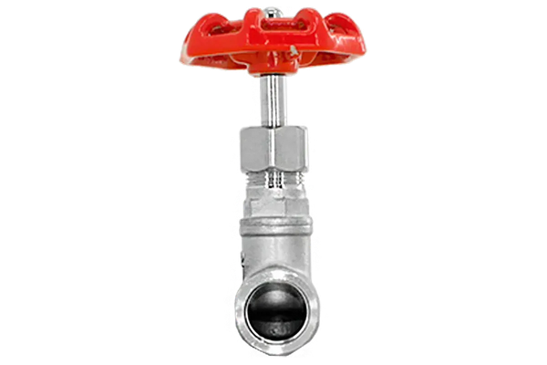 Вентиль запорный муфтовый нержавеющий, AISI304 DN15 (1/2"), (CF8), PN14