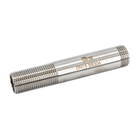 Сгон резьбовой нержавеющий, AISI304 DN15 (1/2"), (CF8), PN16