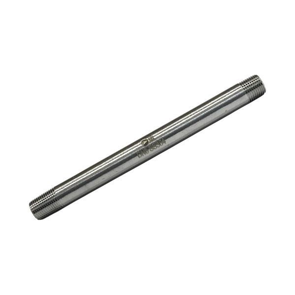 Сгон резьбовой нержавеющий, AISI304 DN 6 (1/8"), (CF8), PN16