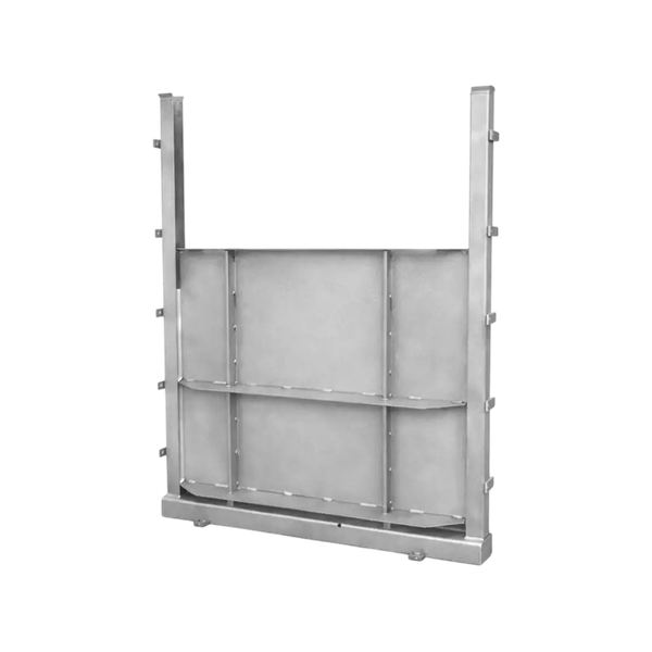 Щитовой затвор безрамный глубинный 400/800/4