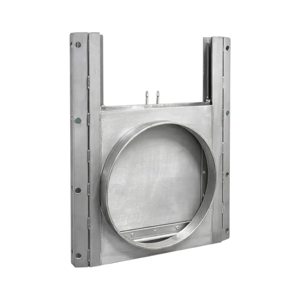 Щитовой затвор рамный на трубу 2000/3