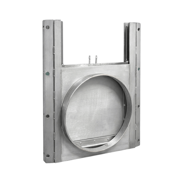 Щитовой затвор рамный на трубу 4000/5