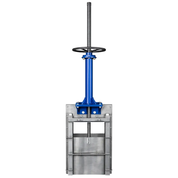 Щитовой затвор рамный переливной 200/400/3