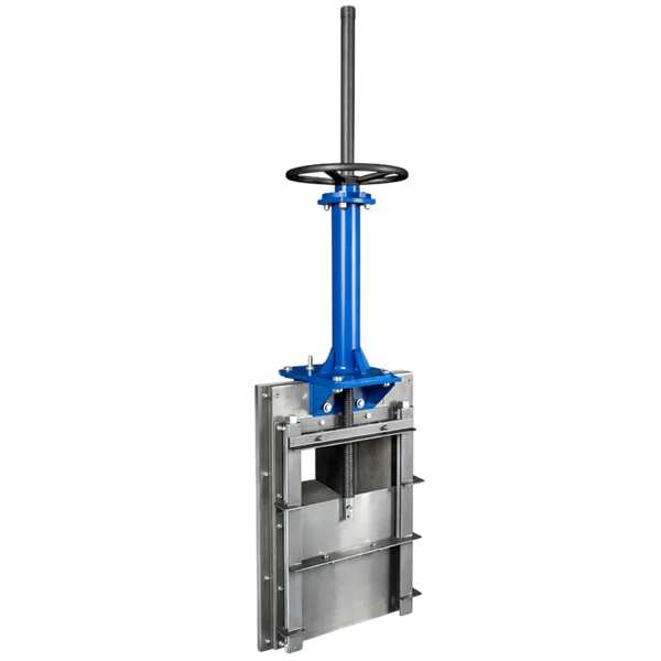 Щитовой затвор рамный переливной 200/400/3