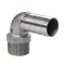 Штуцер елочка нержавеющий НР 90°, AISI304 DN25 (1") (CF8), PN16