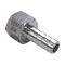 Штуцер елочка нержавеющий ВР, AISI304 DN15 x 12mm (1/2" x 12mm), (CF8), PN16