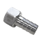 Штуцер елочка нержавеющий ВР, AISI304 DN20 x 20mm (3/4" x 20mm), (CF8), PN16