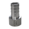 Штуцер елочка нержавеющий ВР, AISI304 DN25 x 25mm (1" x 25mm), (CF8), PN16